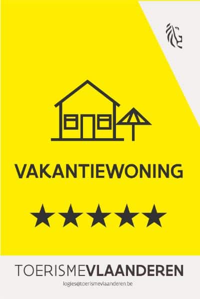 vakantiewoning erkenningsschild_5 sterren - Eyndevelde