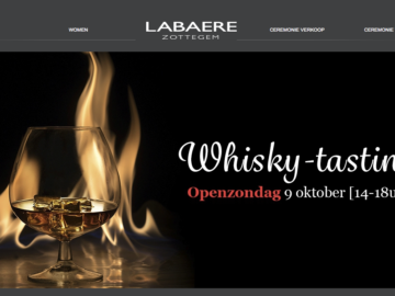 Whisky-tasting in Zottegem, op 10 min van Eyndevelde
